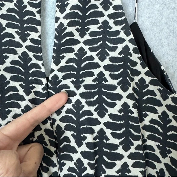 Madewell Silk Daylight Dress Womens 2 Ikat Bloom Floral Sleeveless C5228 READ - Picture 7 of 13